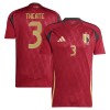 Maillot de Supporter Belgique Theate 3 Domicile Euro 2024 Pour Homme